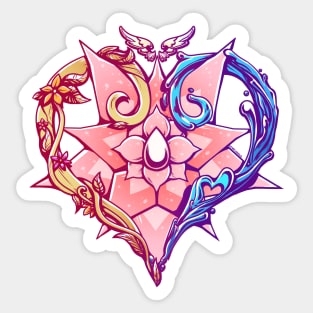 Kairi Symbol Heart Sticker